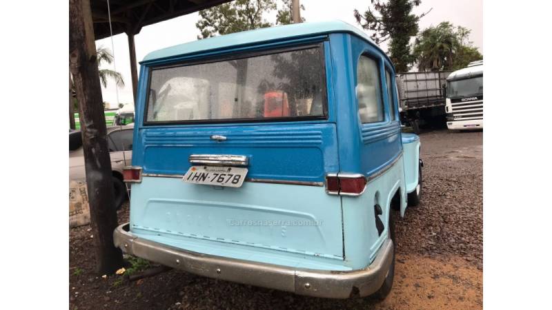 FORD - RURAL WILLYS - 1960/1960 - Azul - R$ 45.000,00