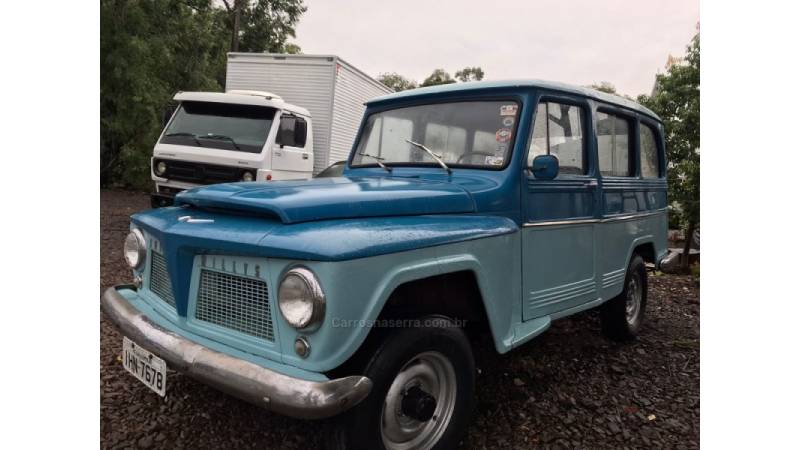 FORD - RURAL WILLYS - 1960/1960 - Azul - R$ 45.000,00