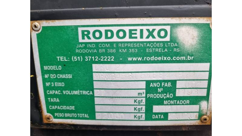 MERCEDES-BENZ - L-1518 - 1989/1989 - Cinza - R$ 220.000,00