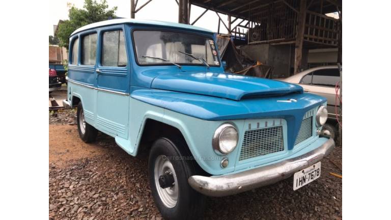 FORD - RURAL WILLYS - 1960/1960 - Azul - R$ 45.000,00