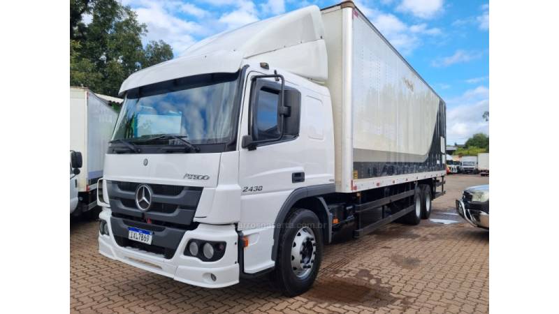 MERCEDES-BENZ - ATEGO 2430 - 2015/2016 - Branca - R$ 395.000,00